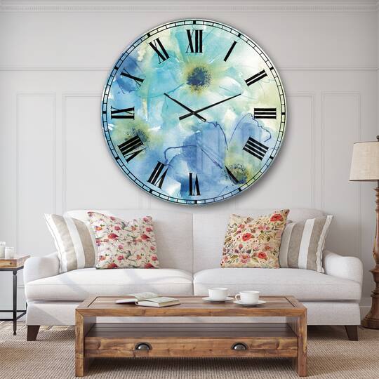 Designart 'Seashell Cosmos Ii Cabin Wall Clock